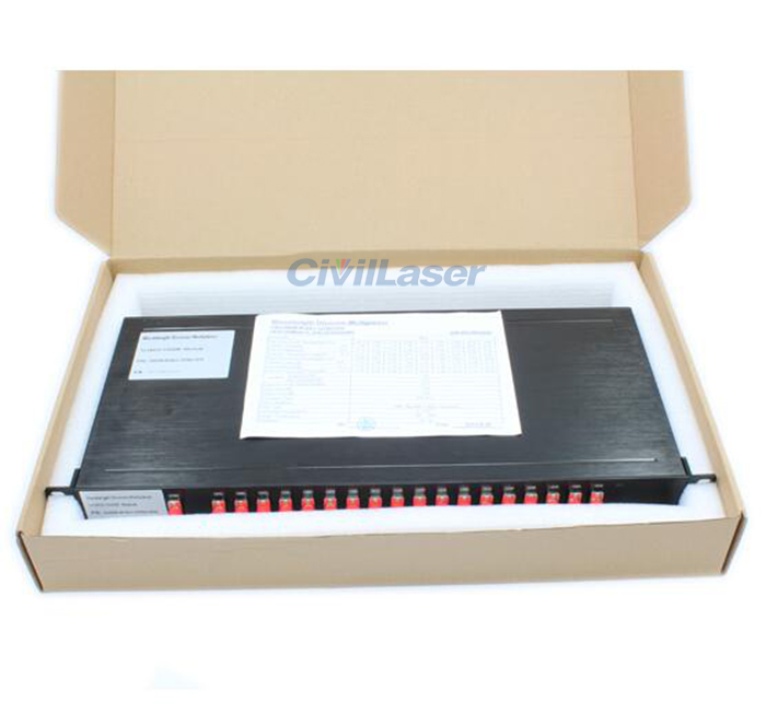 Chassis Type Coarse Wavelength Division Multiplexer 1/18 CWDM